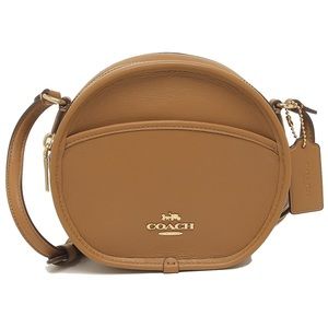 Canteen Crossbody In Smooth Calf Leather Saddle